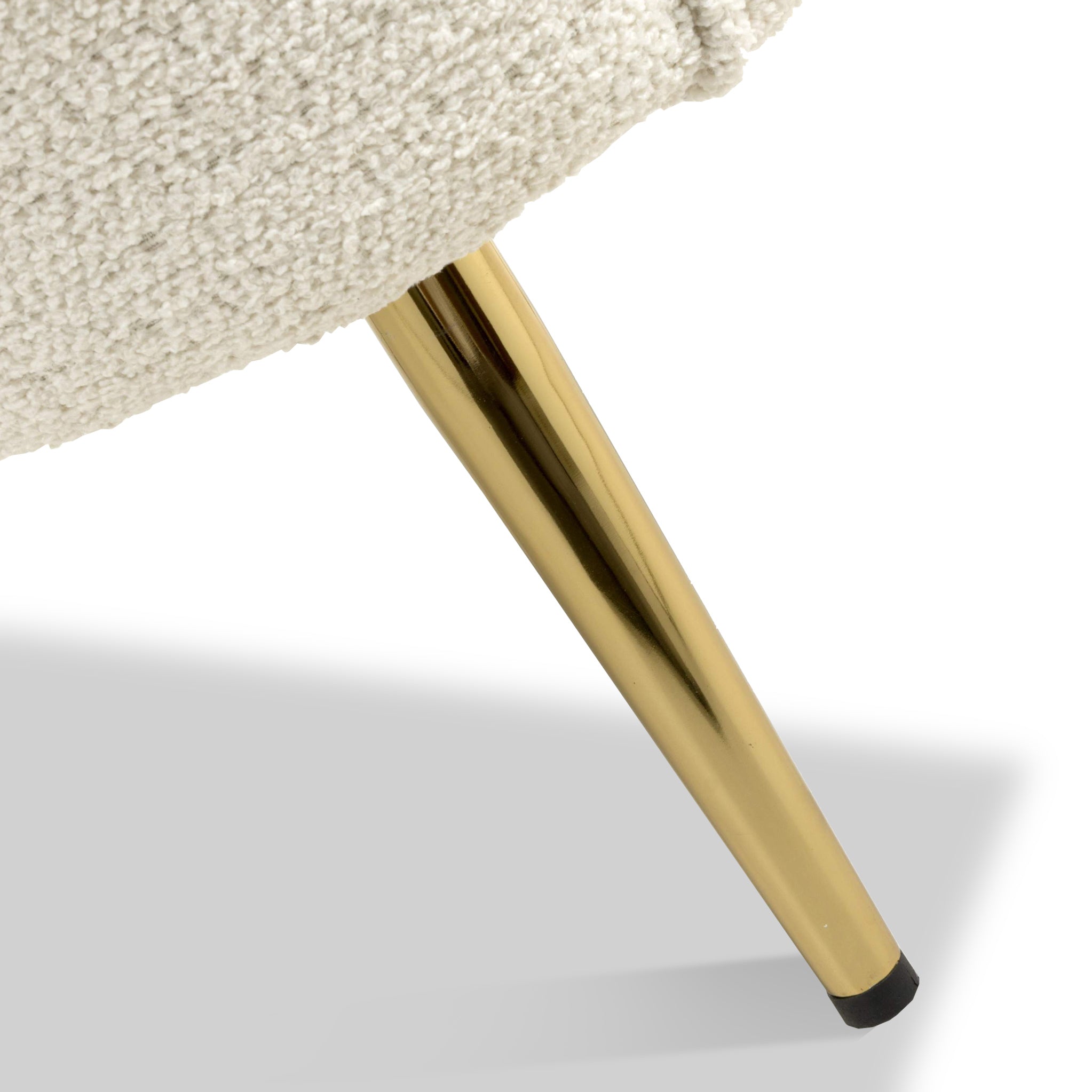 Fauteuil baignoire Elska White Boucle