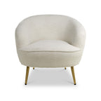 Fauteuil baignoire Elska White Boucle