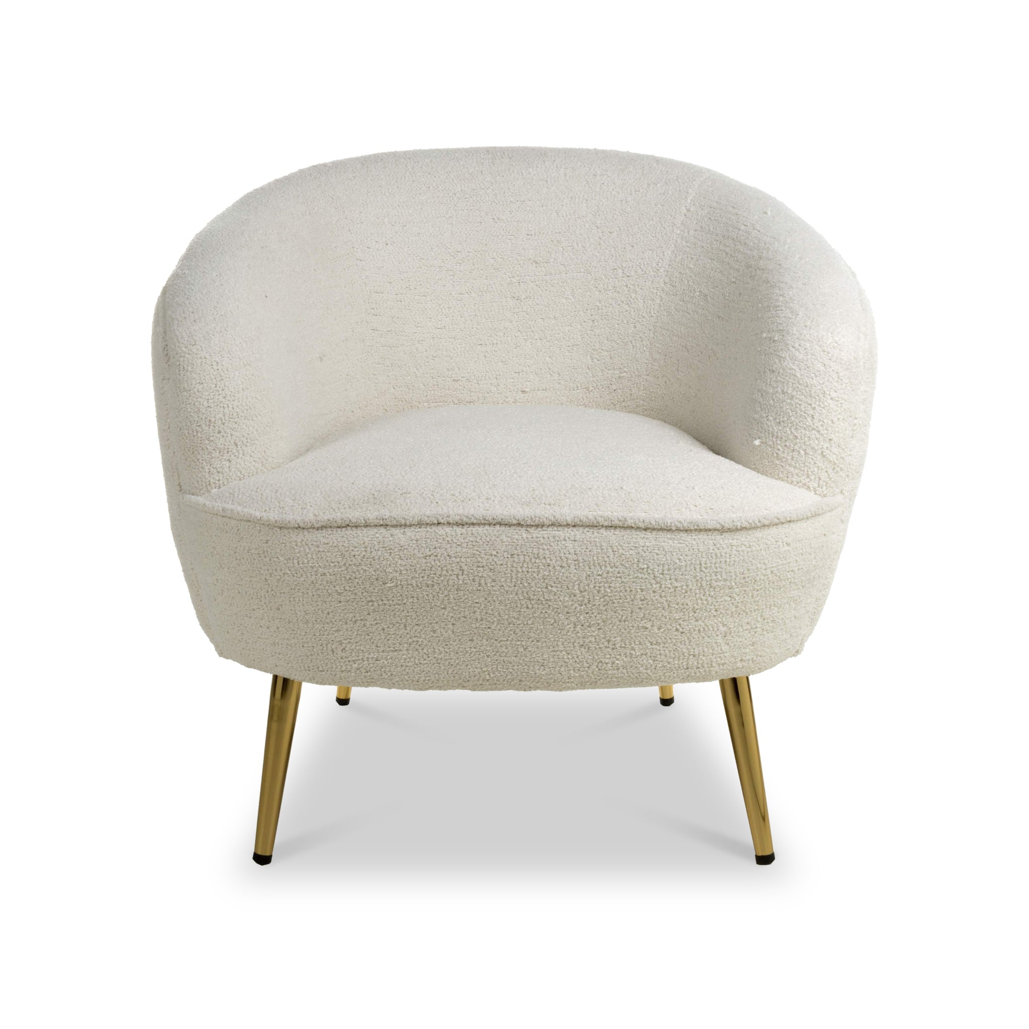 Fauteuil baignoire Elska White Boucle