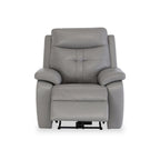 Fauteuil inclinable électrique en cuir Talbot