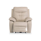Fauteuil inclinable électrique en cuir Talbot