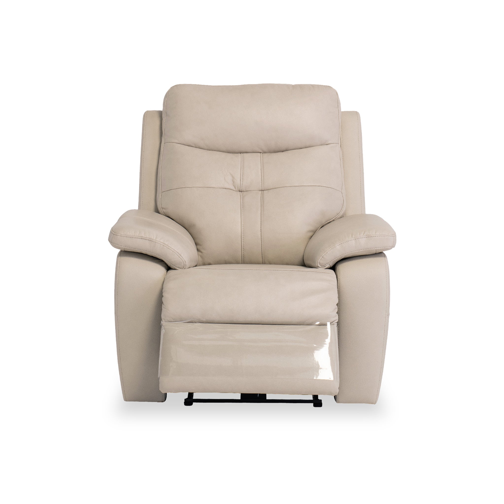Fauteuil inclinable électrique en cuir Talbot