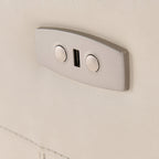 Fauteuil inclinable électrique en cuir Talbot