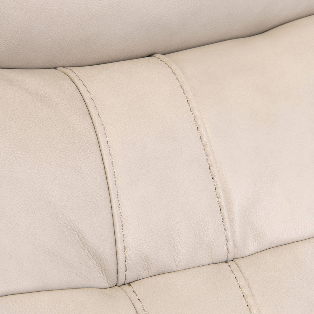 Fauteuil inclinable électrique en cuir Talbot