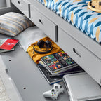 Lit d'appoint Knowle avec lit gigogne