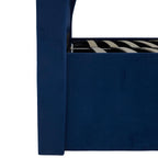 Cadre de lit coffre en velours Sailsbury