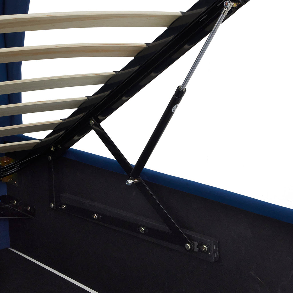 Cadre de lit coffre en velours Sailsbury