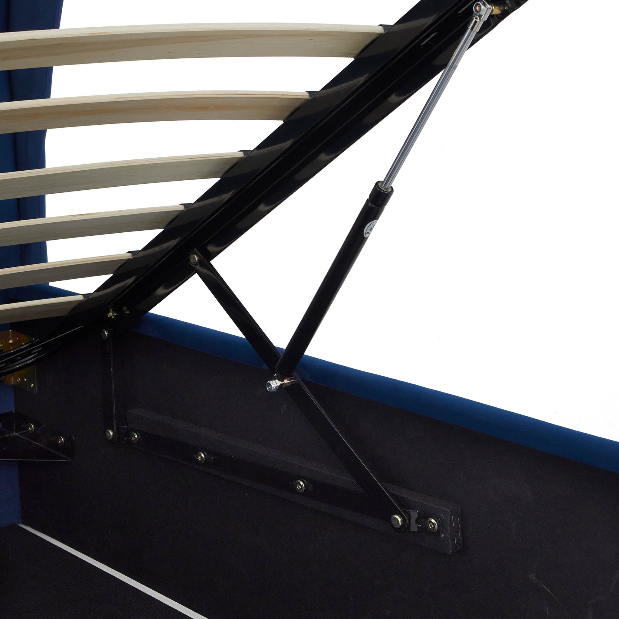 Cadre de lit coffre en velours Sailsbury