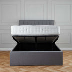 Cadre de lit coffre ottoman rembourré Sutton