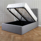 Cadre de lit coffre ottoman rembourré Sutton