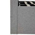 Cadre de lit coffre ottoman rembourré Sutton