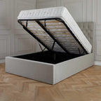 Cadre de lit coffre ottoman rembourré Sutton