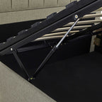 Cadre de lit coffre ottoman rembourré Sutton