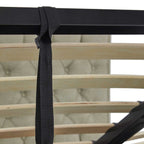 Cadre de lit coffre ottoman rembourré Sutton