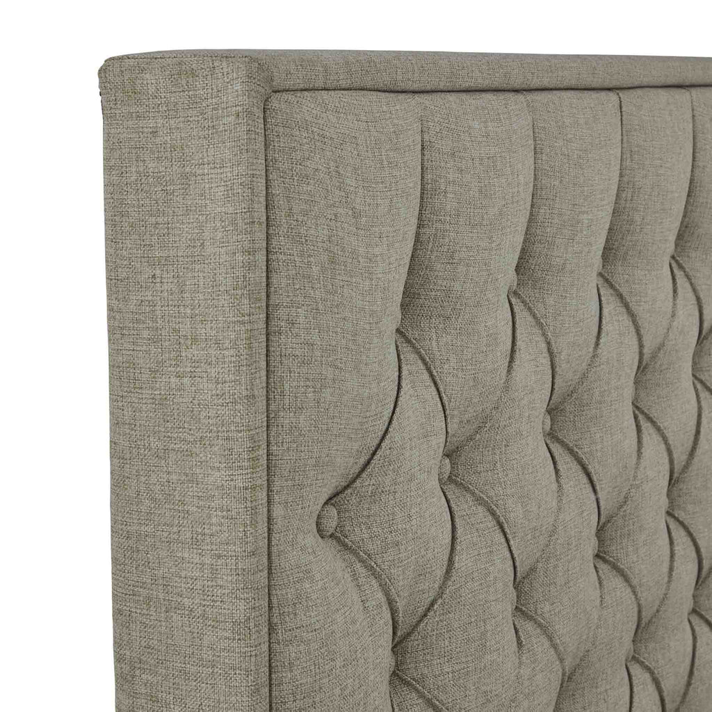 Cadre de lit coffre ottoman rembourré Sutton