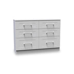 Commode Bellamy à 6 tiroirs larges