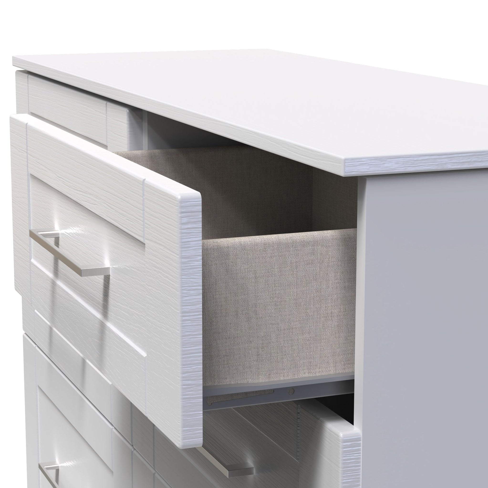 Commode Bellamy à 6 tiroirs larges