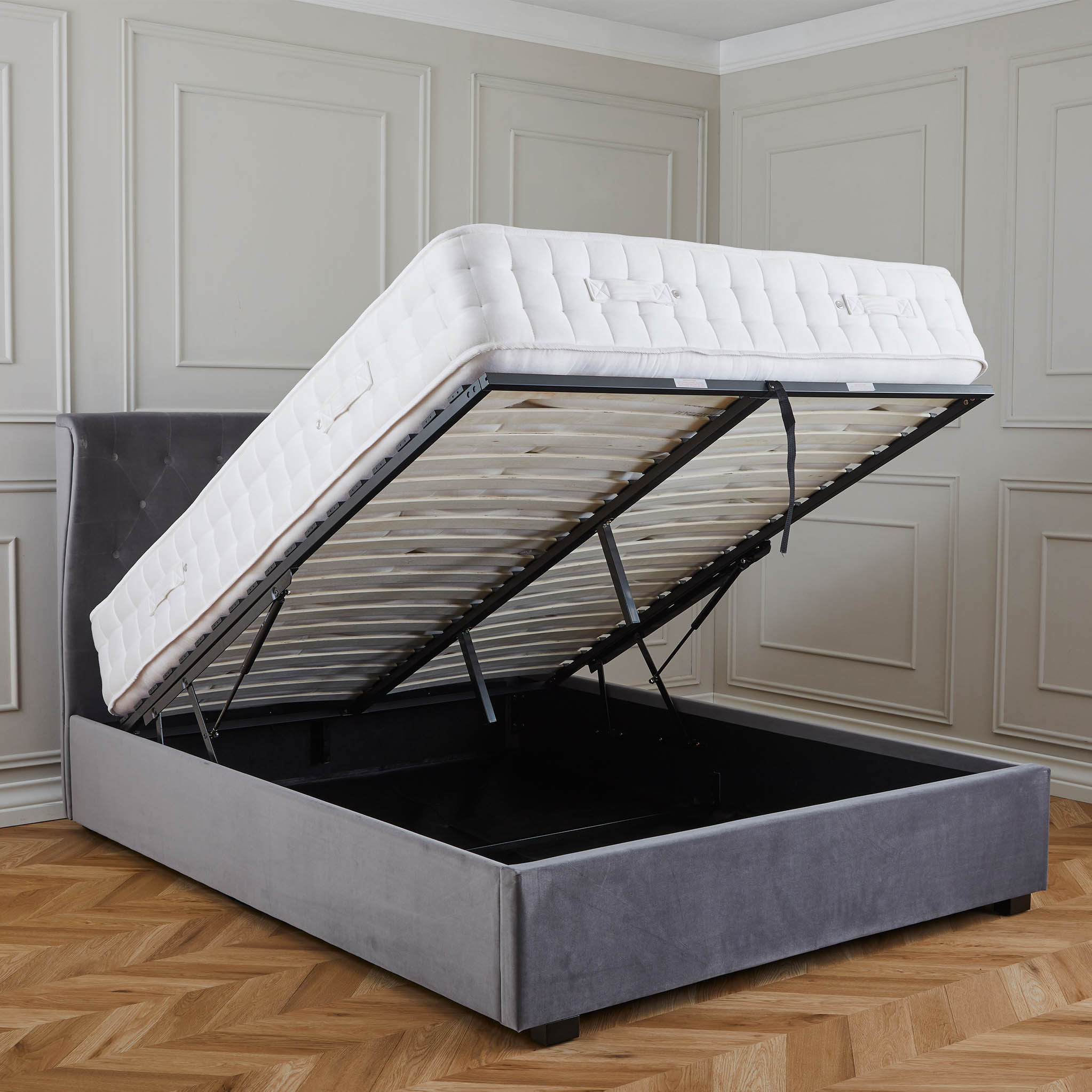 Cadre de lit coffre Richmond Velvet