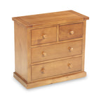 Commode à deux tiroirs superposés en pin de Chiswick