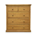 Commode à 2 tiroirs en pin de Chiswick, 3 tiroirs superposés