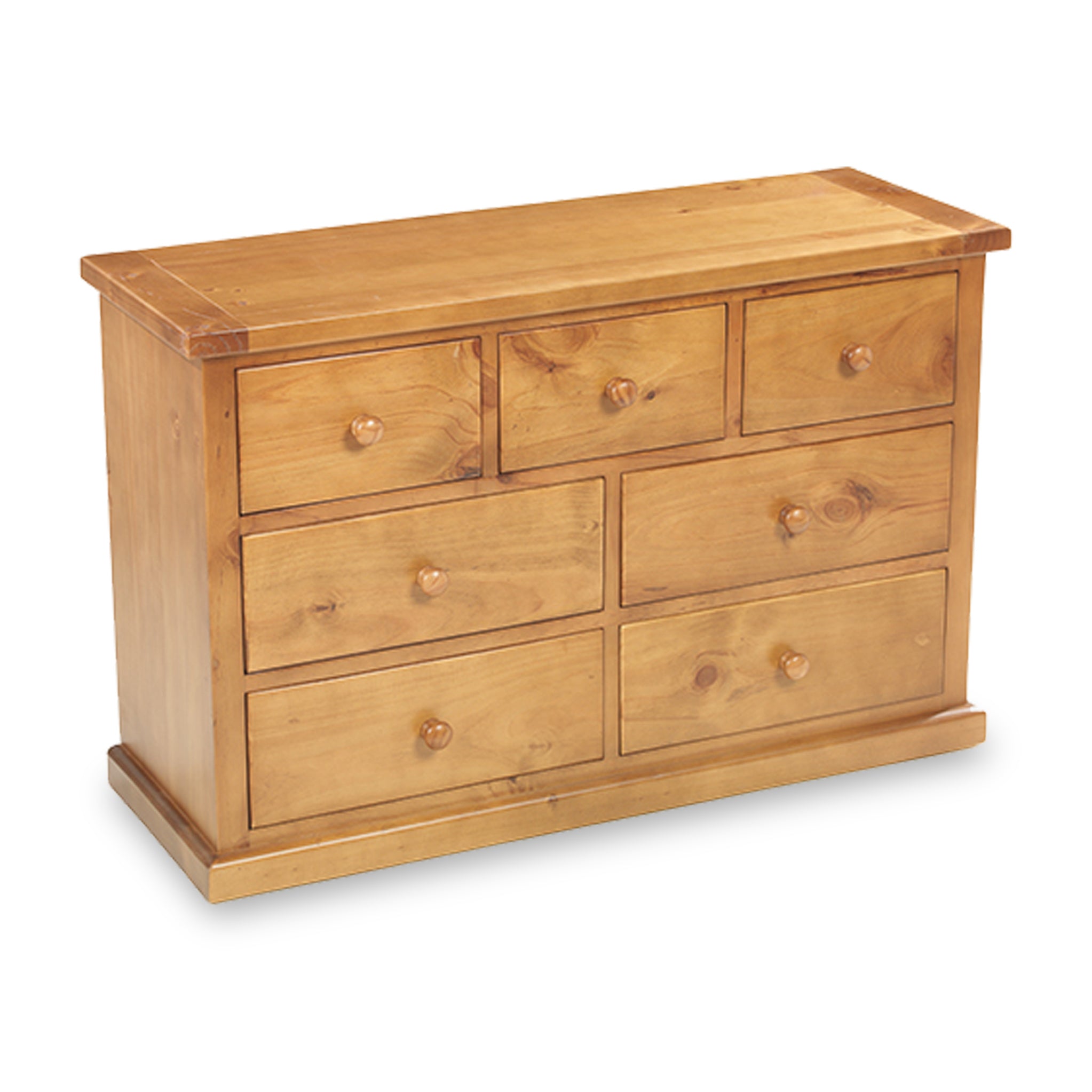 Commode à 3 tiroirs en pin de Chiswick et 4 tiroirs