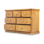 Commode à 3 tiroirs en pin de Chiswick et 4 tiroirs