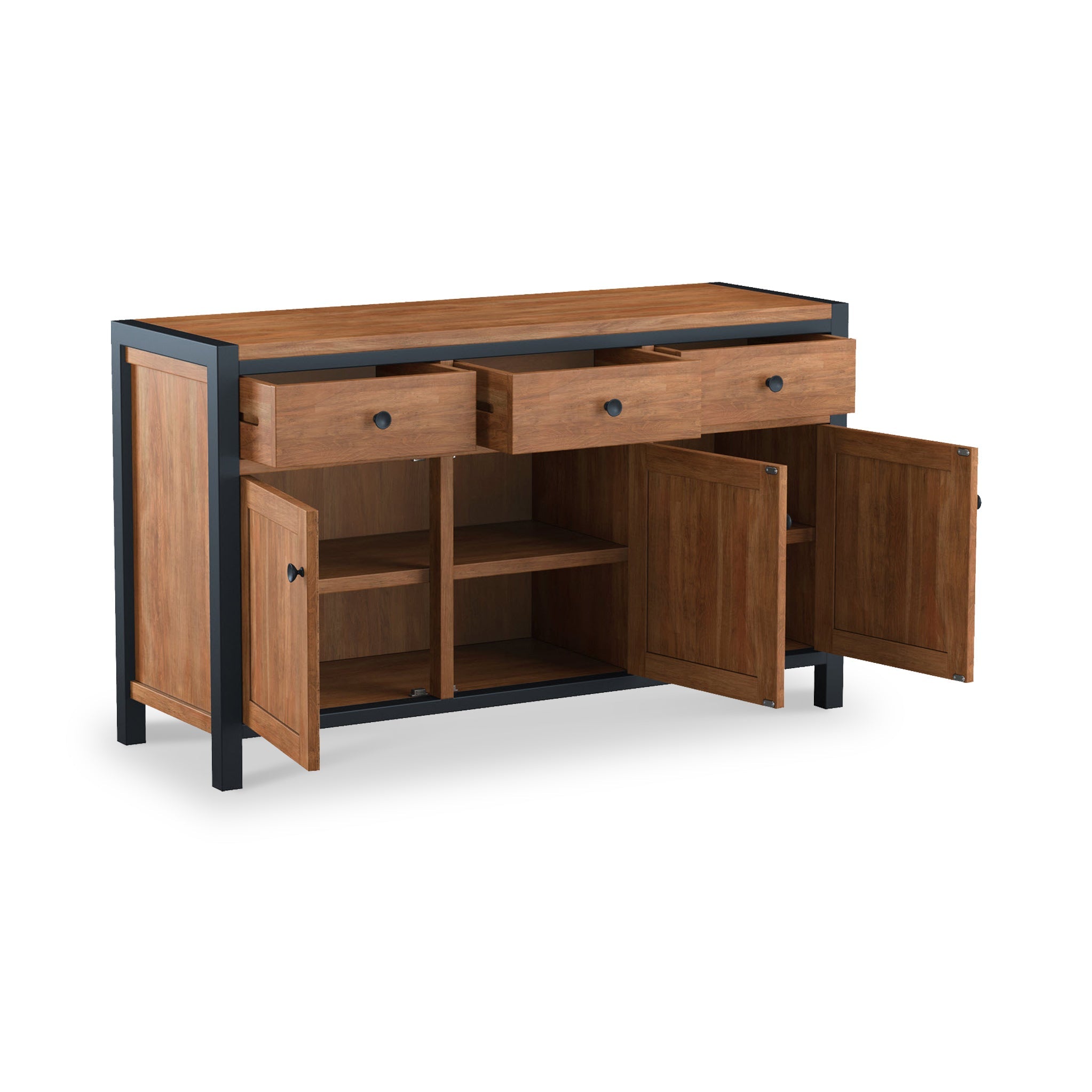 Buffet Dunstan en acacia (grand modèle)