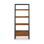 Bibliothèque-échelle Dunstan en acacia