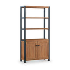 Bibliothèque haute Dunstan en acacia