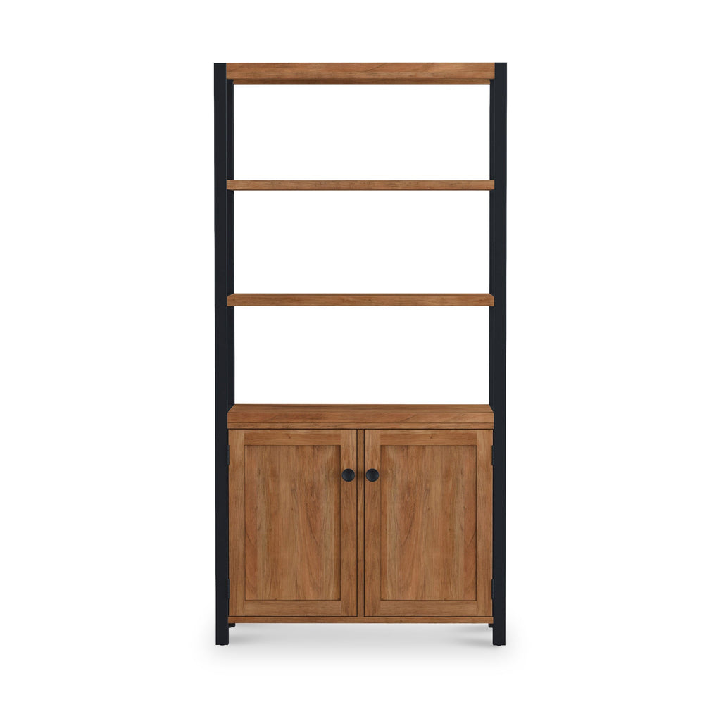 Bibliothèque haute Dunstan en acacia