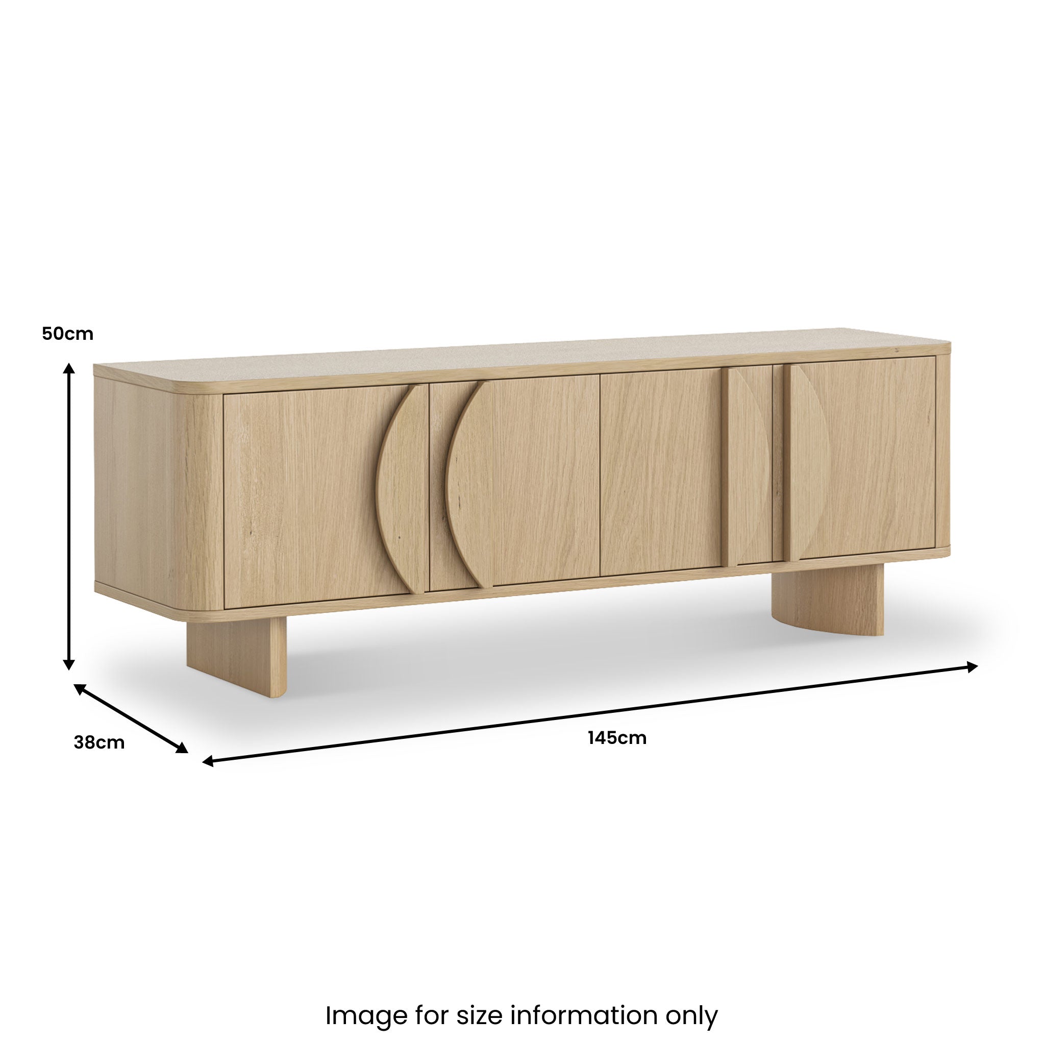 Meuble TV Whitstone Oak 145 cm