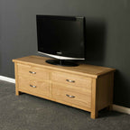 Meuble TV intelligent London Oak pour grand format