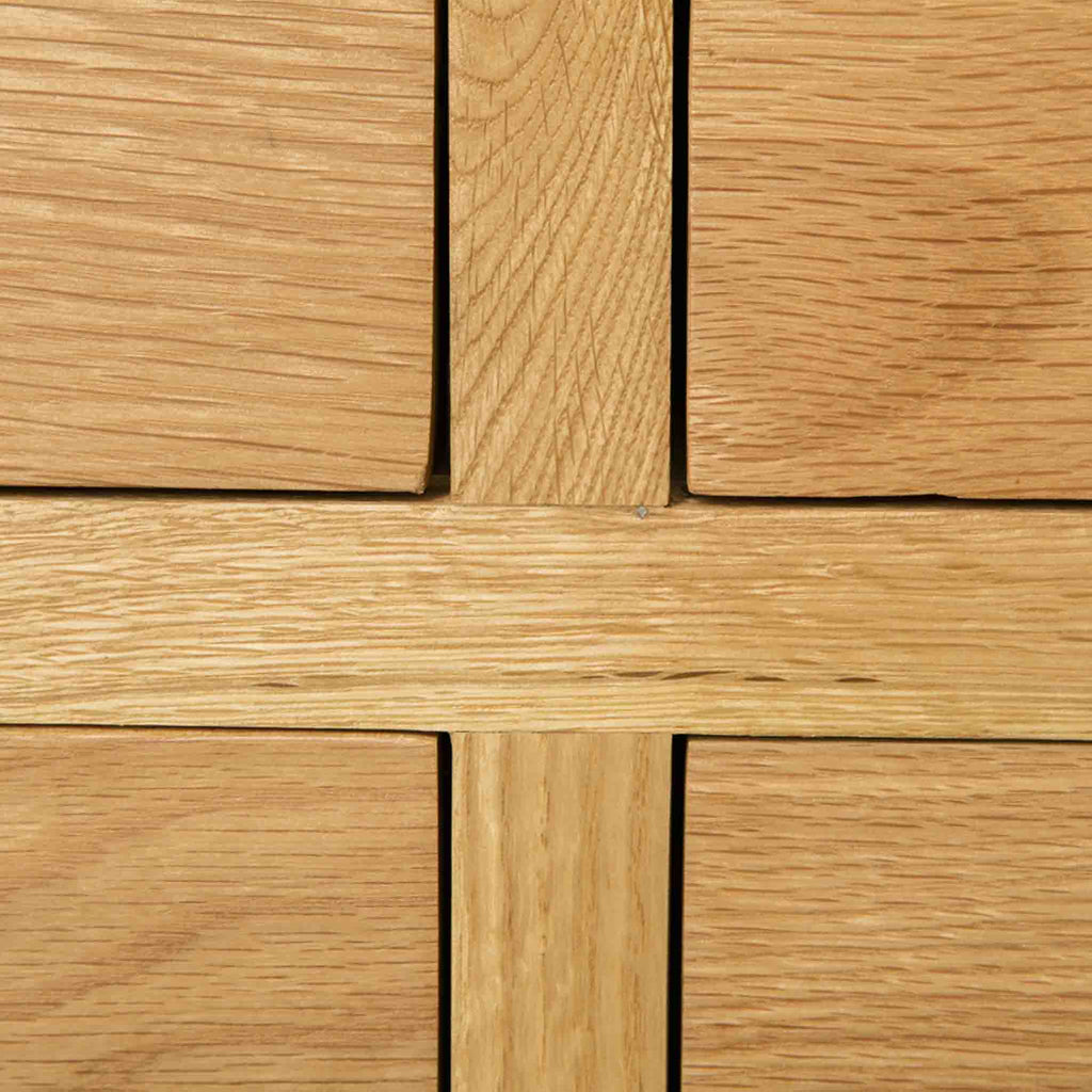 Meuble TV intelligent London Oak pour grand format