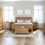 Coffre à couvertures en chêne Zelah